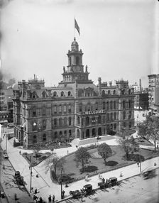 Campus Martius and City Hall, Detroit, Mich., between 1900 and 1910. Creator: Unknown