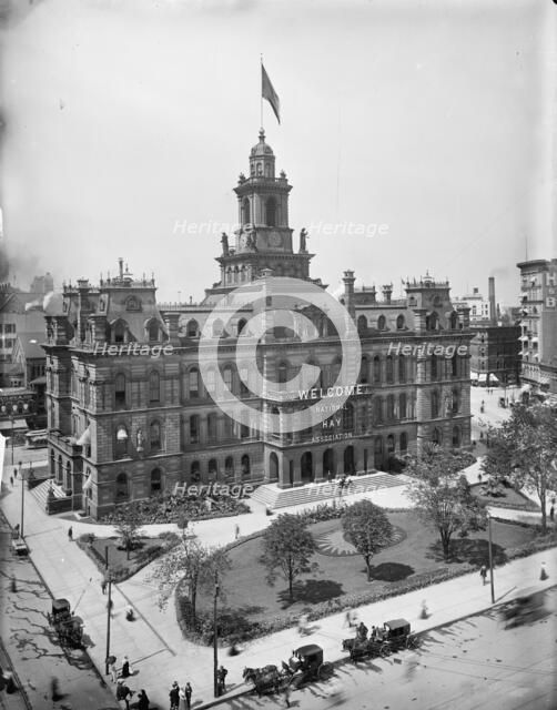 Campus Martius and City Hall, Detroit, Mich., between 1900 and 1910. Creator: Unknown.