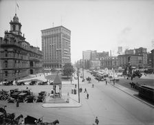 Campus Martius, Detroit, Mich., between 1900 and 1910. Creator: Unknown