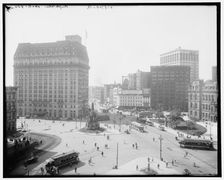 Campus Martius, Detroit, Mich., between 1910 and 1915. Creator: Unknown