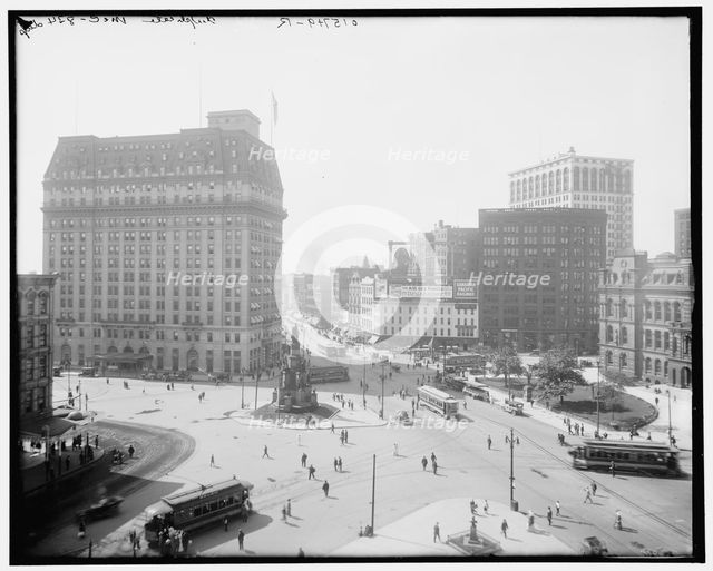 Campus Martius, Detroit, Mich., between 1910 and 1915. Creator: Unknown.