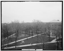 Campus, U. of M., Ann Arbor, Mich., between 1900 and 1915. Creator: Unknown