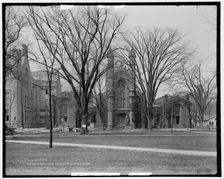 Campus, Yale College, New Haven, Conn., between 1900 and 1915. Creator: Unknown