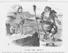 "Can't Get Away!", 1884. Creator: Joseph Swain