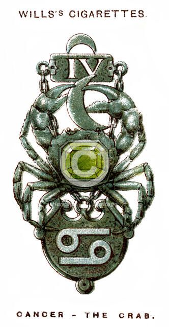 Cancer, The Crab, 1923. Artist: Unknown