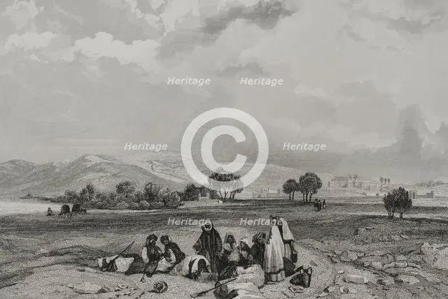 Canaan, 1840.  Creator: Émile Rouargue.