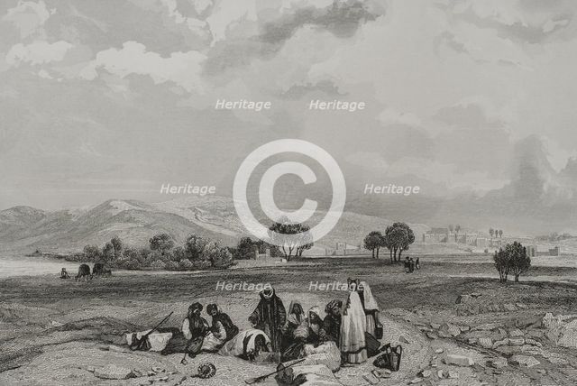Canaan, 1840.  Creator: Émile Rouargue.