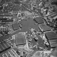 Canada Dock, Rotherhithe, Southwark, London, 1966. Artist: Aerofilms