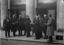 Canada - Labor Delegations, British Labor Com. Garrod, H.W.; Robertson, G.D. Canadian..., 1917. Creator: Harris & Ewing