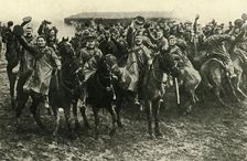 Canadian cavalry, First World War, 1916, (c1920). Creator: Unknown