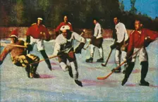 Canadian ice hockey team, 1928. Creator: Unknown