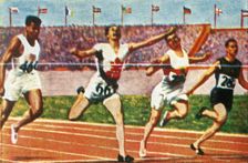 Canadian sprinter Percy Williams, 1928. Creator: Unknown
