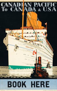 Canadian Pacific, to Canada & U.S.A, 1933. Creator: Shoesmith, Kenneth Denton (1890-1939)