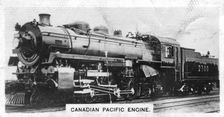 Canadian Pacific passenger engine, Canada, c1920s