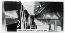 Canadian Pacific sleeping car, Canada, c1920s