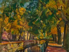 Canal at Potsdam c1926. Artist: Ulrich Hubner