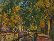 Canal at Potsdam c1926. Artist: Ulrich Hubner