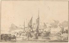 Canal at Utrecht, 1771, published 1787. Creator: Bernhard Schreuder