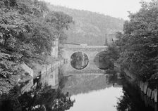 Canal, Bellows Falls, Vt., c1907. Creator: Unknown