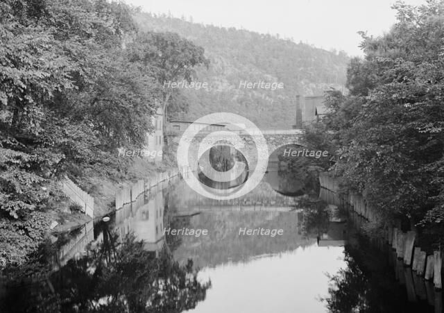Canal, Bellows Falls, Vt., c1907. Creator: Unknown.