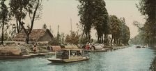 Canal de la Viga, City of Mexico, between 1884 and 1900. Creator: William H. Jackson