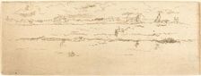 Canal, Ostend, 1887. Creator: James Abbott McNeill Whistler
