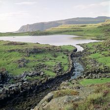 Canal near the promontory fort at Ruadha A Dunain