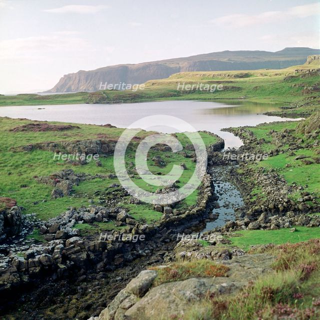 'Canal' near the promontory fort at Ruadha A' Dunain. Artist: Unknown