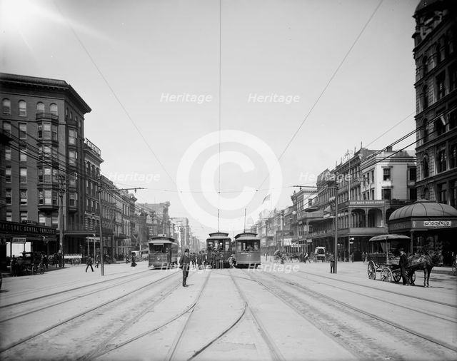 Canal St., New Orleans, La., c1907. Creator: Unknown.