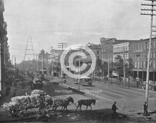 Canal Street, New Orleans, Louisiana, USA, c1900. Creator: Unknown.
