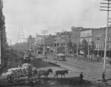 Canal Street, New Orleans, Louisiana, USA, c1900. Creator: Unknown