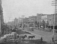 Canal Street, New Orleans, Lousiana c1897. Creator: Unknown