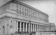 Canal Street facade, Chicago Union Station, Illinois, 1926