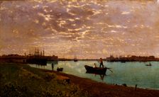 Canale della Giudecca, 1881