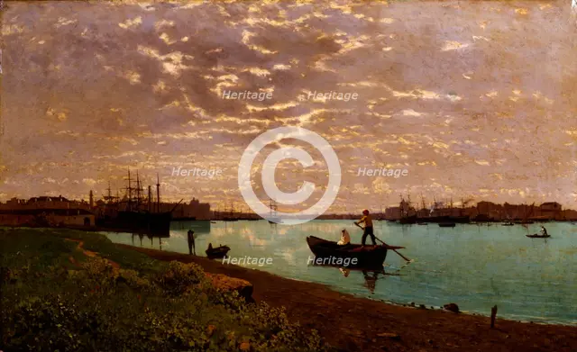 Canale della Giudecca, 1881.
