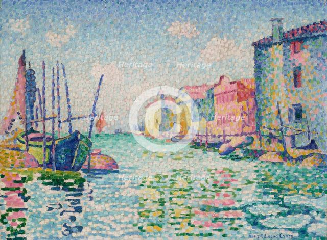 Canale Ponte Lungo, 1903-1905. Creator: Cross, Henri Edmond (1856-1910).