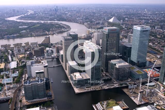 Canary Wharf, Docklands, London, 2006.  Artist: Historic England Staff Photographer.