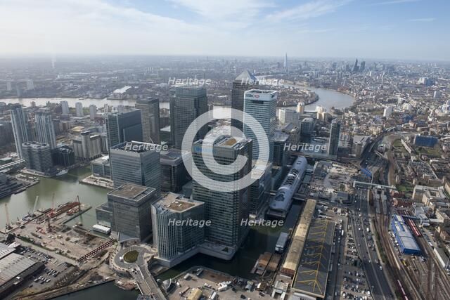 Canary Wharf, Isle of Dogs, Tower Hamlets, London, 2015. Artist: Damian Grady.