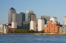 Canary Wharf, London, 2009. Creator: Peter Thompson