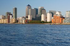 Canary Wharf, London, 2009. Creator: Peter Thompson