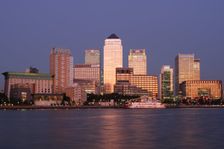 Canary Wharf, London, 2009. Creator: Peter Thompson