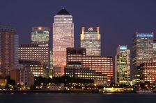 Canary Wharf, London, 2009. Creator: Peter Thompson