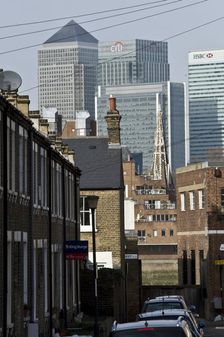 Canary Wharf, Tower Hamlets, London, 2009. Creator: Derek Kendall