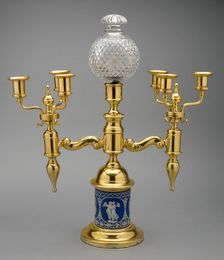 Candelabra, Burslem, 19th century. Creator: Wedgwood