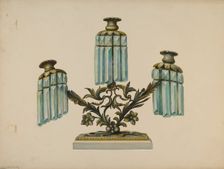 Candelabra, c. 1938. Creator: Walter Hochstrasser