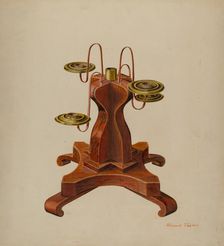 Candelabra, c. 1940. Creator: Richard Taylor