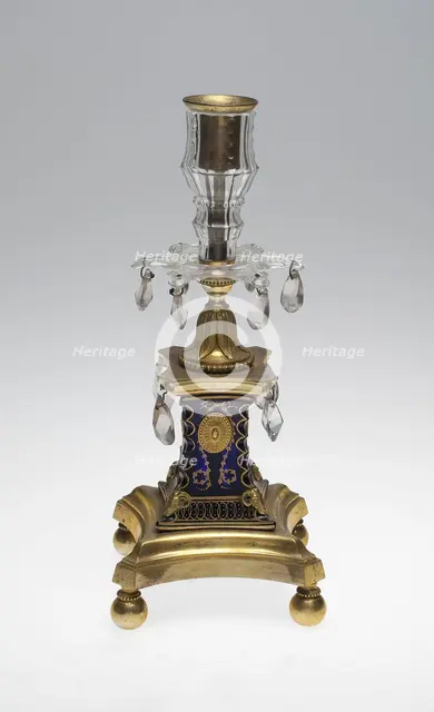 Candelabra, England, 1780/1800. Creator: Unknown.