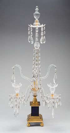 Candelabra, England, 1780/1800. Creator: Unknown
