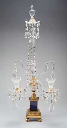 Candelabra, England, 1780/1800. Creator: Unknown