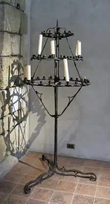 Candelabra, European, 15th century. Creator: Unknown
